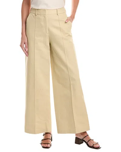 Officine Generale Rosela Twill Pant In Brown