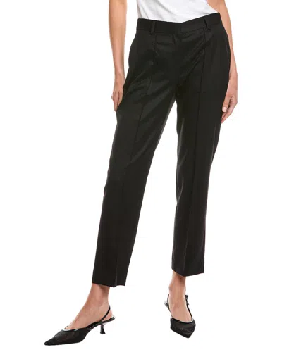 Officine Generale Roxane Wool Pant In Black