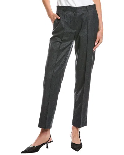 Officine Generale Roxane Wool Pant In Black
