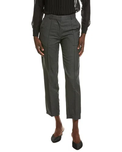 Officine Generale Roxane Wool Pant In Gray