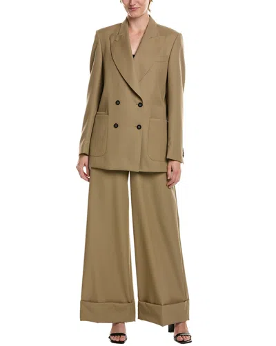 Officine Generale Saliana Ottoman Wool Jacket In Multi