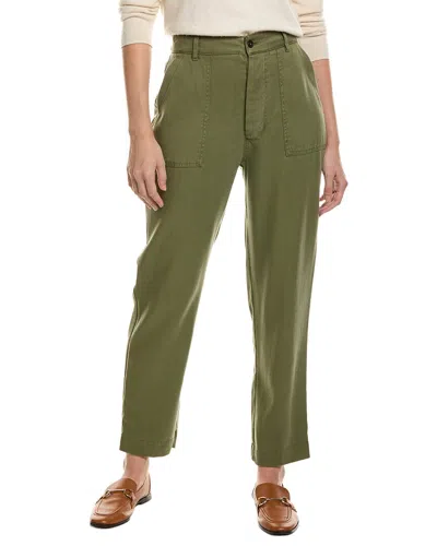 Officine Generale Officine Générale Saskia Pant In Green