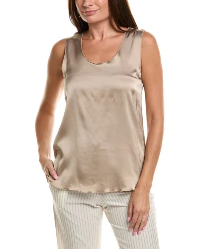 Officine Generale Satin Top In Neutral
