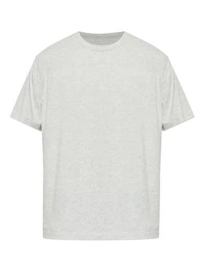 Officine Generale Short-sleeve Cotton T-shirt In White