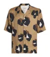 Officine Generale Short-sleeve Leopard Print Shirt