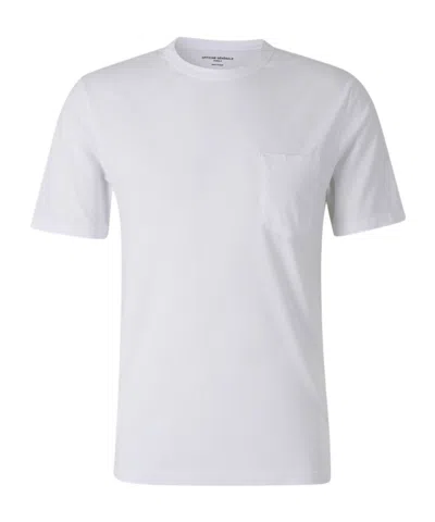 Officine Generale Short-sleeved T-shirt In White