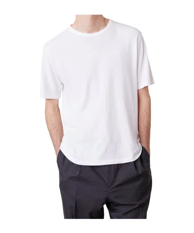 Officine Generale Short-sleeved T-shirt In White