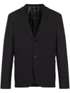 Officine Generale Officine Générale Tailored Blazer Jacket In Black