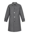 Officine Generale Single-breasted Coat In Gray