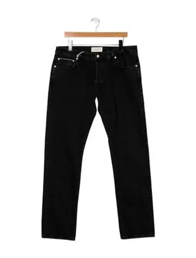 Pre-owned Officine Generale Skinny Jeans W/ Tags In Black