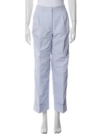 Pre-owned Officine Generale Skinny Leg Pants In Blue