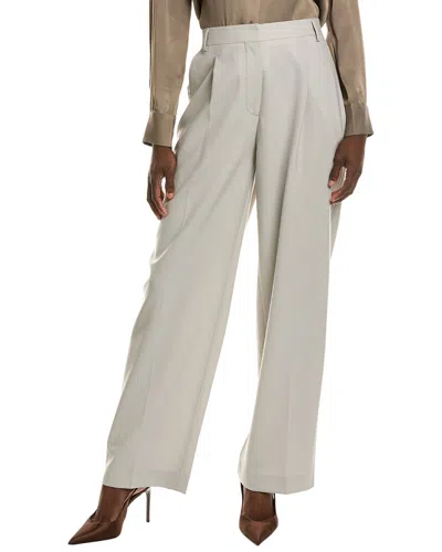 Officine Generale Sophie Wool Pant In Tan