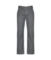 Officine Generale Button-fastening Chino Trousers In Gray