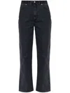 Officine Generale Straight-leg Jeans In Grau