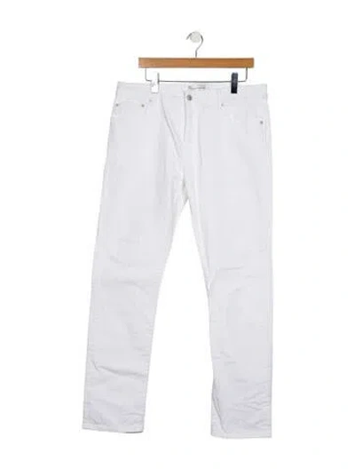 Pre-owned Officine Generale Straight-leg Jeans In Blue