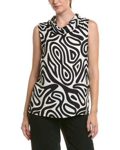 Officine Generale Svelta Printed Top In Black