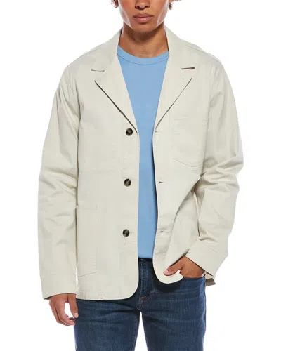 Officine Generale Sycamore Twill Jacket In Pattern