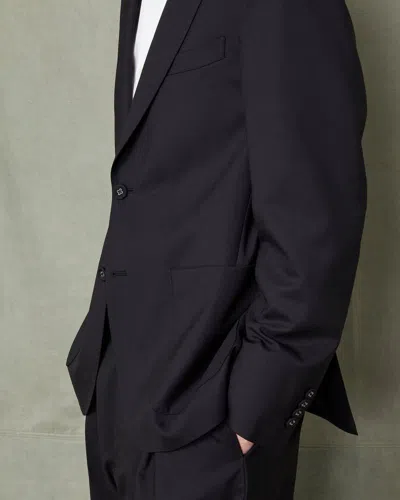 Officine Generale Tailored Blazer In Black