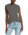 Officine Generale Tank Linen-blend T-shirt In Multi