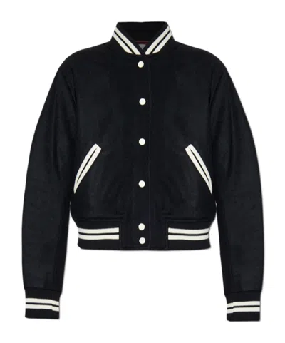 Officine Generale Two-tone Bomber Jacket