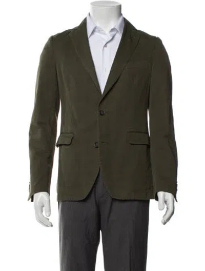 Pre-owned Officine Generale Utility Jacket In Green