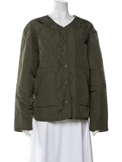 Pre-owned Officine Generale Utility Jacket In Green