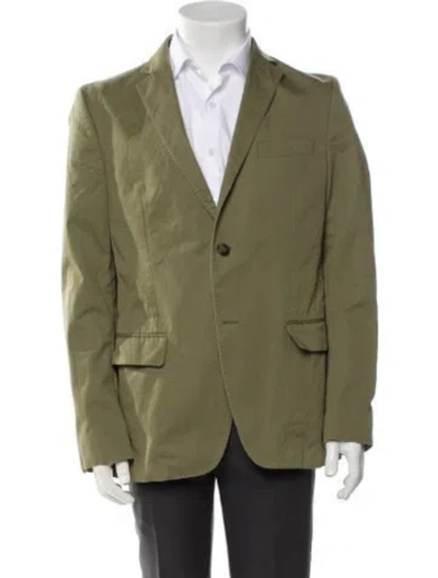 Pre-owned Officine Generale Utility Jacket In Green