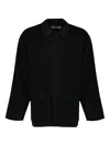 Officine Generale Vasco Coat In Black