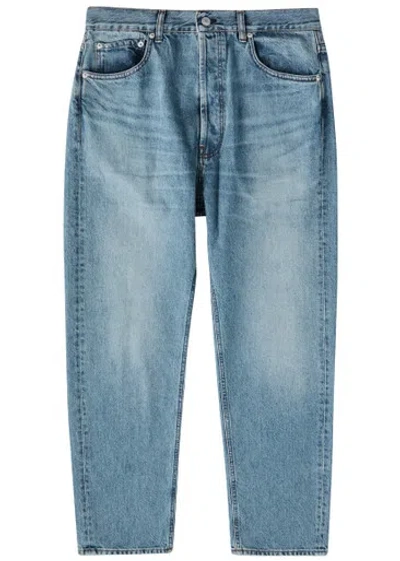 Officine Generale Officine Générale Vintage Original Straight-leg Jeans In Mid Blu