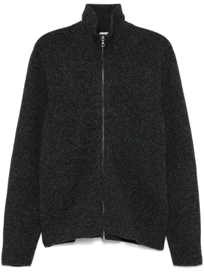 Officine Generale Virgin-wool Cardigan In Grau