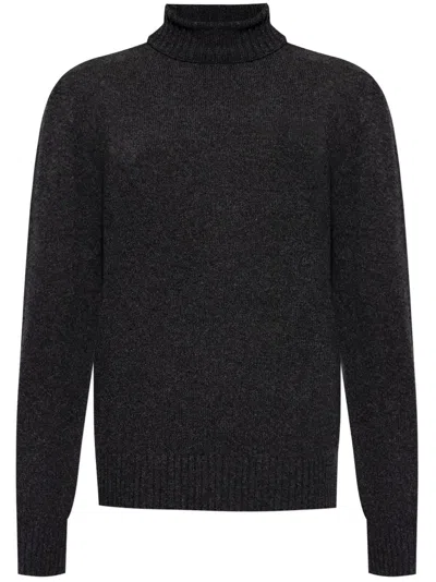 Officine Generale Virgin-wool Jumper In Grey