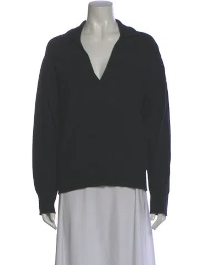 Pre-owned Officine Generale Virgin Wool Sweater In Gray