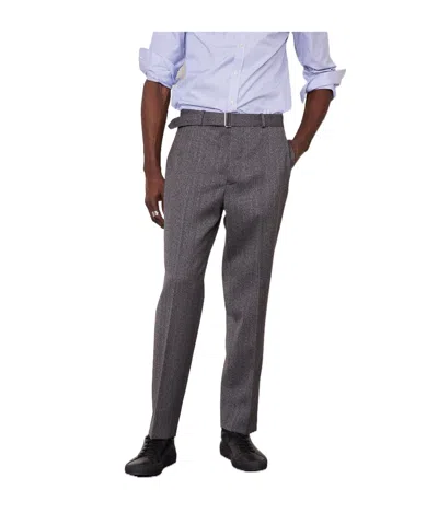 Officine Generale Virgin Wool Trousers In Black