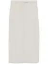 Officine Generale Skirt Officine Générale Woman Color Grey In White