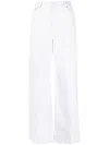 Officine Generale Giger Trousers In White