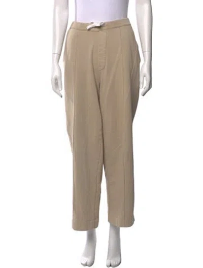 Pre-owned Officine Generale Wide Leg Pants In Neutrals