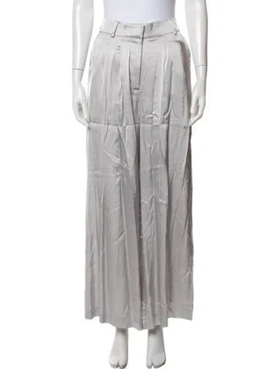 Pre-owned Officine Generale Wide Leg Pants W/ Tags In Grey