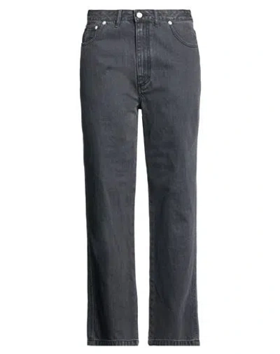 Officine Generale Officine Générale Woman Jeans Grey Size 29 Cotton In Blue