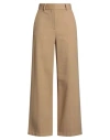 Officine Generale Officine Générale Woman Pants Camel Size 10 Virgin Wool, Cashmere In Brown