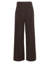 Officine Generale Officine Générale Woman Pants Dark Brown Size 38 Virgin Wool, Cashmere In Brown