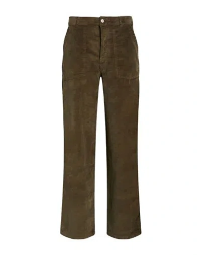 Officine Generale Officine Générale Woman Pants Military Green Size 4 Cotton, Modal, Elastane In Brown