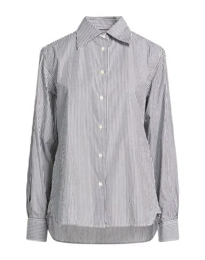 Officine Generale Officine Générale Woman Shirt White Size Xl Cotton In Gray