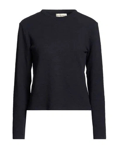 Officine Generale Officine Générale Woman Sweater Midnight Blue Size Xl Wool, Polyester