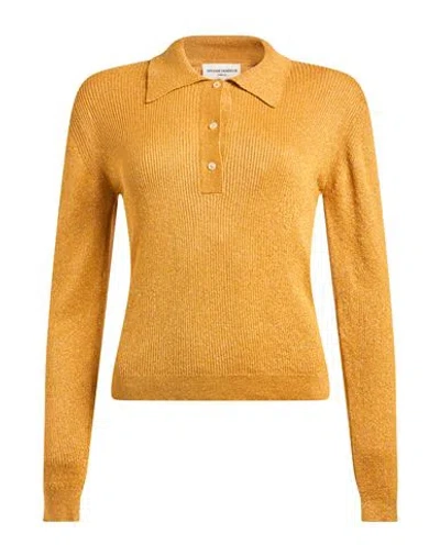 Officine Generale Officine Générale Woman Sweater Mustard Size Xl Viscose, Polyester In Yellow