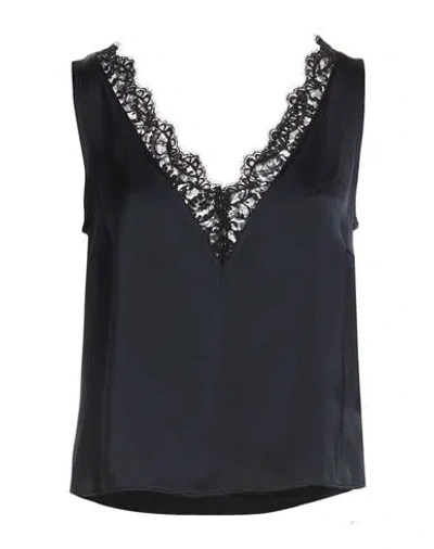 Officine Generale Officine Générale Woman Top Midnight Blue Size M Viscose