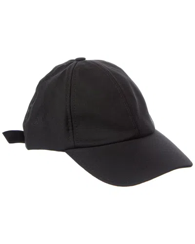 Officine Generale Wool-blend Baseball Cap In Black