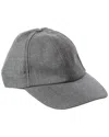 Officine Generale Wool-blend Baseball Cap In Gray