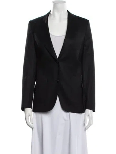 Pre-owned Officine Generale Wool Blazer In Black