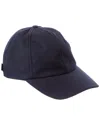 Officine Generale Wool-blend Baseball Cap In Blue