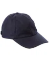 Officine Generale Wool-blend Baseball Cap In Blue